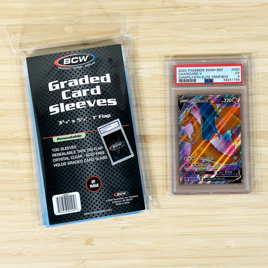 BCW Resealable Graded Card Sleeves 100 Count