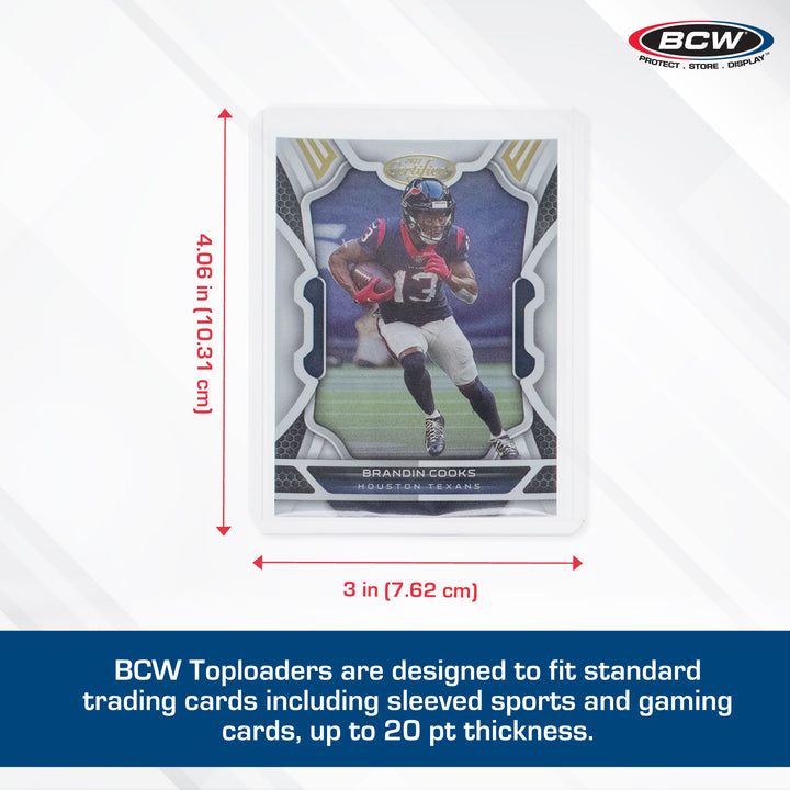 BCW 3x4 Topload Card Holders 35pt (25 Count)